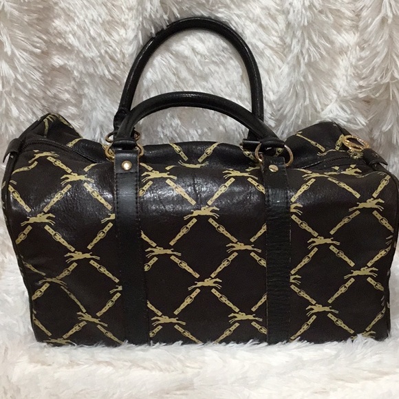 Longchamp vintage brown leather Boston bag - Picture 2 of 16